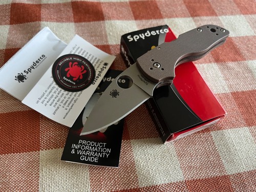 Spyderco lil native - spyderco, backlock